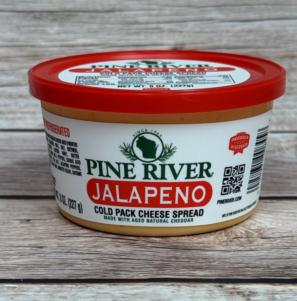 Pine River Jalapeño Cheese Spread - 8oz - Cedar Valley Cheese Store