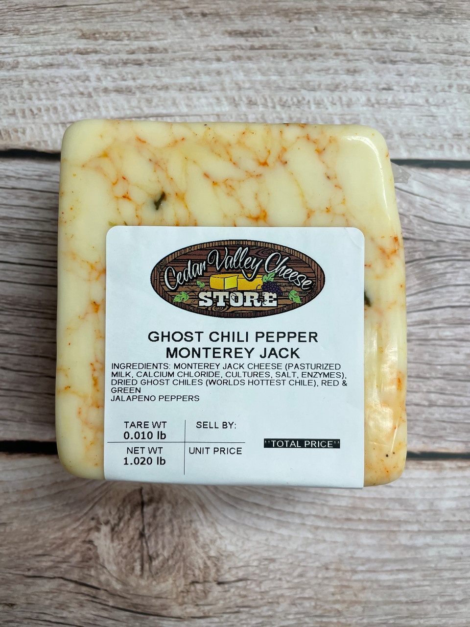 Ghost Chili Pepper Monterey Jack - 16oz GM