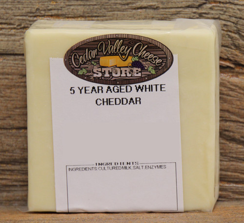 5 Year Aged White Cheddar
