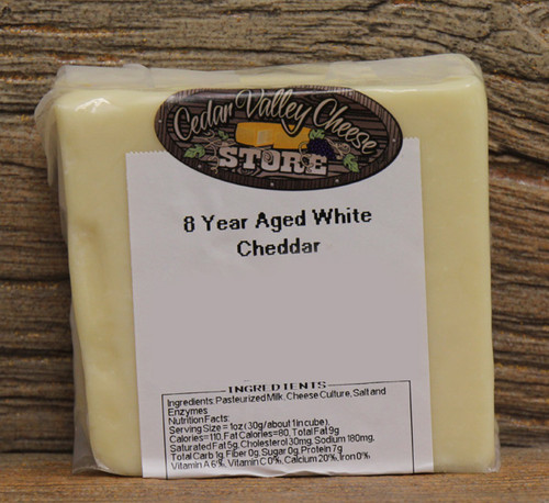 8 Year Aged White Cheddar