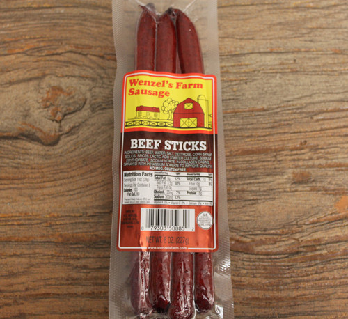 Wenzel's Farm Sausage Beef Sticks