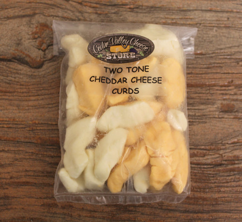 Two Tone Cheddar Cheese Curds
