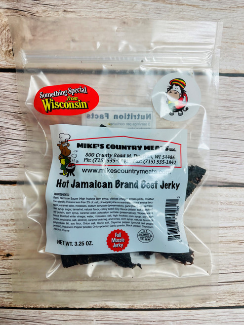 Mike's Country Meats - Hot Jamaican Beef Jerky