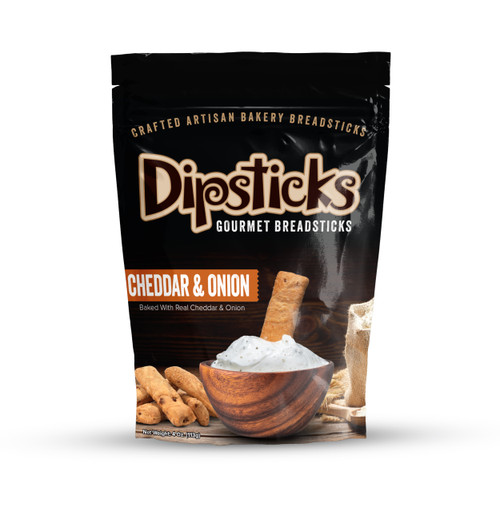 Dipsticks Cheddar & Onion 4oz Dipsticks Cheddar & Onion 4oz