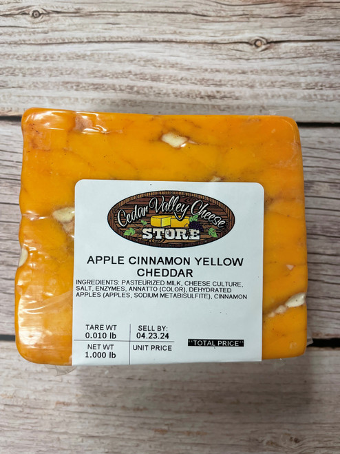 Apple Cinnamon Yellow Cheddar