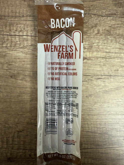Wenzel's Farm Sausage Bacon Sticks