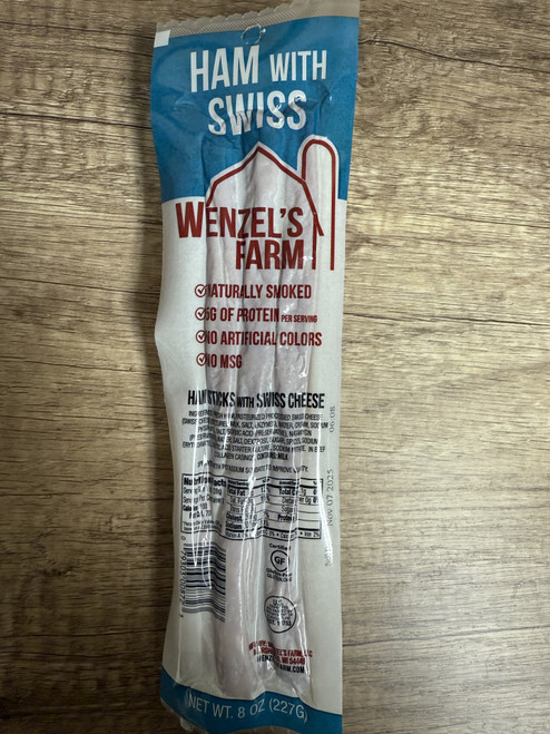 Wenzel's Farm Sausage Ham with Swiss Sticks Wenzel's Farm Sausage Ham with Swiss Sticks