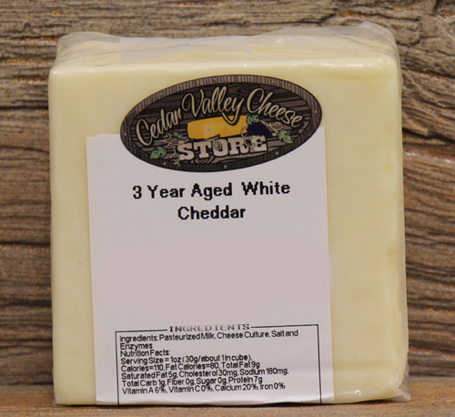 3 Year Aged White Cheddar