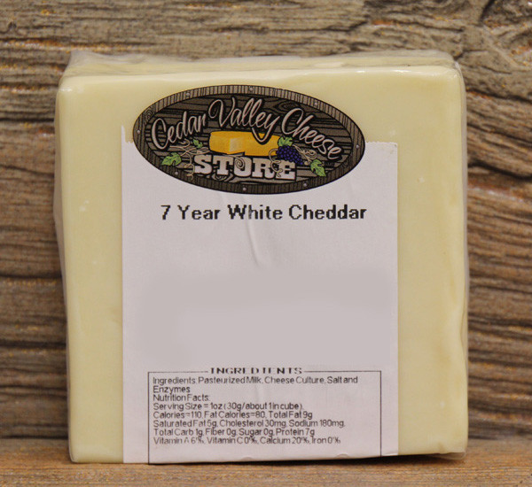 7 Year Aged White Cheddar
