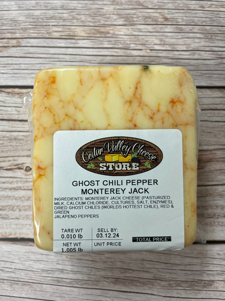 Ghost Chili Pepper Monterey Jack