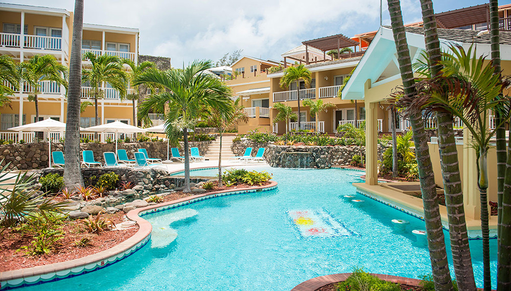Ocean Terrace Inn St. Kitts resort day pass for cruisers