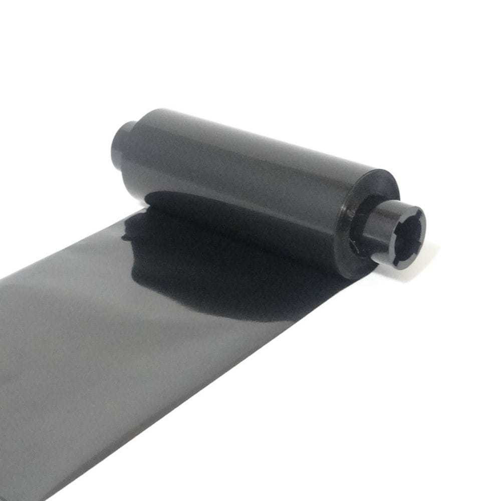 Resin Ribbon: 4.33" x 298’ (110.0mm x 91m), Ink on Outside, Heat Shield, Half Inch Core, $6.95 per Roll in 24 Roll Case