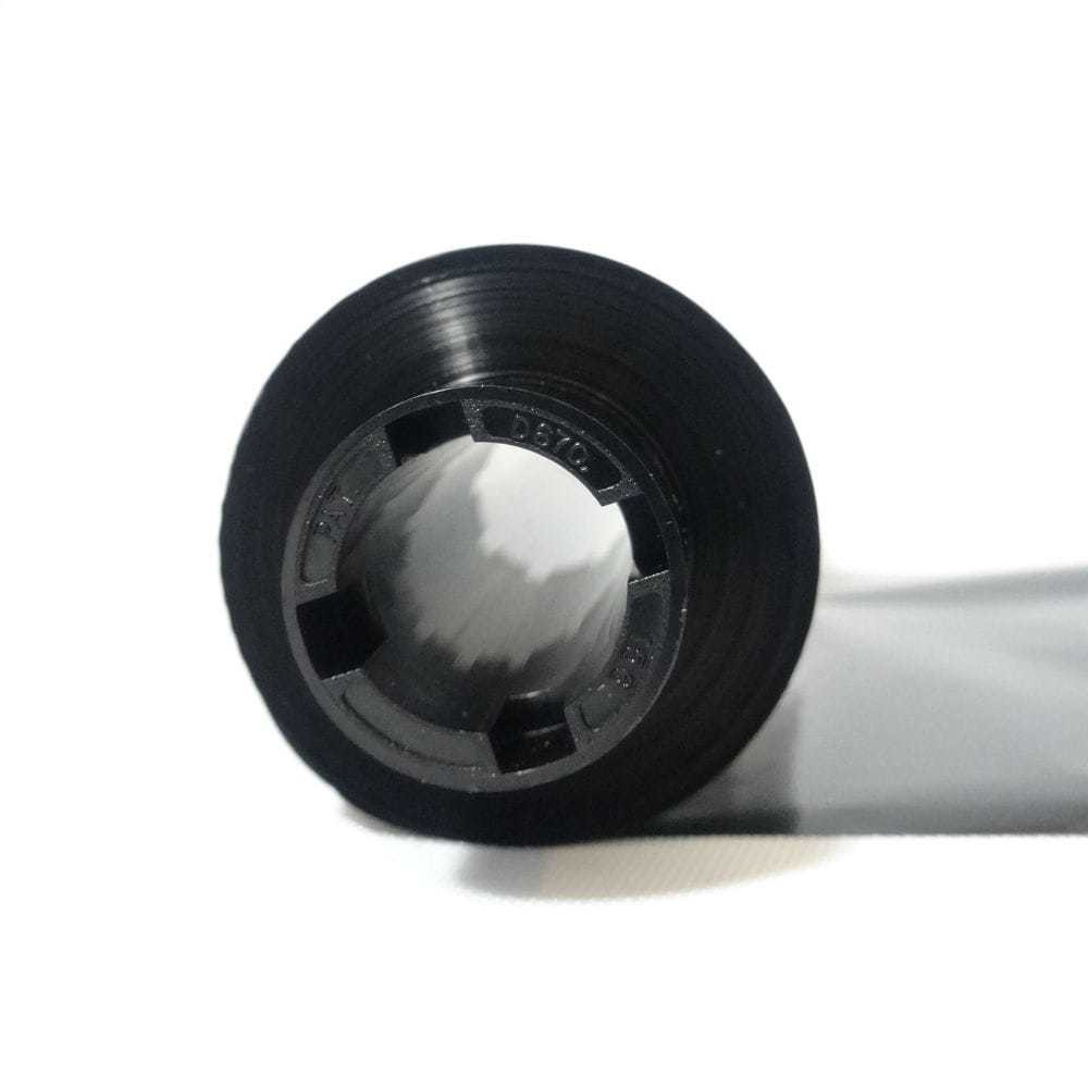 Resin Ribbon: 2.20” x 242’ (56.0mm x 74m), Ink on Outside, Wicked Tough, Half Inch Core, $3.97 per Roll in 36 Roll Case.