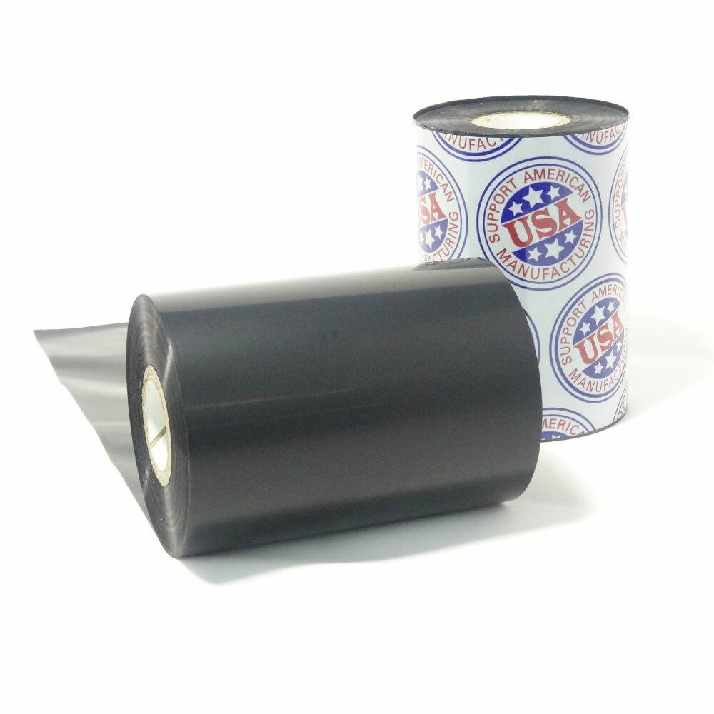 Wax Resin Ribbon: 2.17” x 1,968’ (55.0mm x 600m), Ink on Outside, High Density, Near Edge, $8.27 per Roll in 24 Roll Case