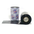 Wax Ribbon: 1.00” x 1,476’ (25.4mm x 450m), Ink on Outside, Resin Enhanced, $2.47 per Roll in 36 Roll Case.