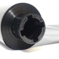 Wax Resin Ribbon: 2.50" x 242’ (63.5mm x 74m), Ink on Outside, General Use, Half Inch Core, $2.89 per Roll in 12 Roll Case