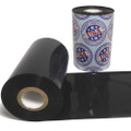 Wax Ribbon: 4.09” x 1,502’ (104.0mm x 458m), Ink on Outside, Resin Enhanced, $8.63 per Roll in 24 Roll Case