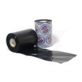 Wax Ribbon: 4.50” x 1,499’ (114.3mm x 457m), Ink on Outside, Resin Enhanced, $11.25 per Roll in 18 Roll Case