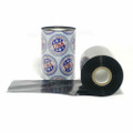 Wax Resin Ribbon: 1.00” x 1,968’ (25.4mm x 600m), Ink on Outside, High Density, Near Edge, $3.82 per Roll in 24 Roll Case