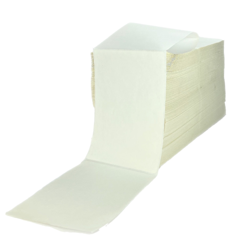 Étiquettes Thermiques Double Dragon 100x150mm - Lot De 500 Fanfold, Adhésif Permanent - Compatible Zebra, Rollo, TSC