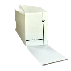 4" x 6", Direct Thermal, Fanfold, Uncoated, Premium, $46.99 per Stack in a 2 Stack Case Loading