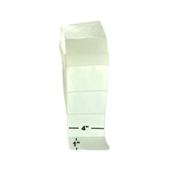 4" x 1", Thermal Transfer, Fanfold, Coated, Premium, $42.00 per Stack in a 2 Stack Case Loading