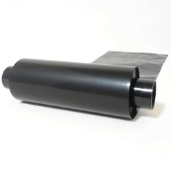 Resin Ribbon: 4.33" x 360' (110.0mm x 110m), Ink on Inside, Heat Shield, Half Inch Core, $8.40 per Roll in 24 Roll Case Loading