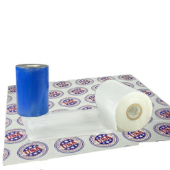 Wax Resin Ribbon: 1.18” x 1,476’ (30.0mm x 450m), Ink on Inside, Bright White, Near Edge, $8.92 per Roll in 24 Roll Case Loading