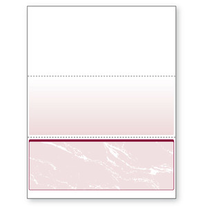 Check on Bottom, Perfs: 4" & 7 1/2" from Top, Burgundy, 11 Security Features Loading