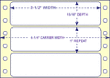 Pinfeed, Continuous Feed, EDP Labels