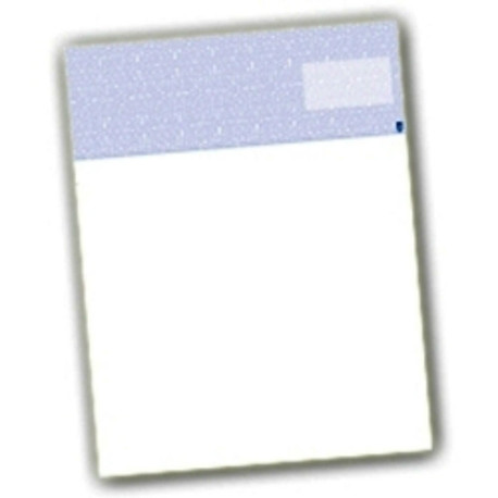 Check on Top, Perfs - 3 1/2" & 7" from Top, Blue, 13 Security Features Check on Top, Perfs - 3 1/2" & 7" from Top, Blue, 13 Security Features