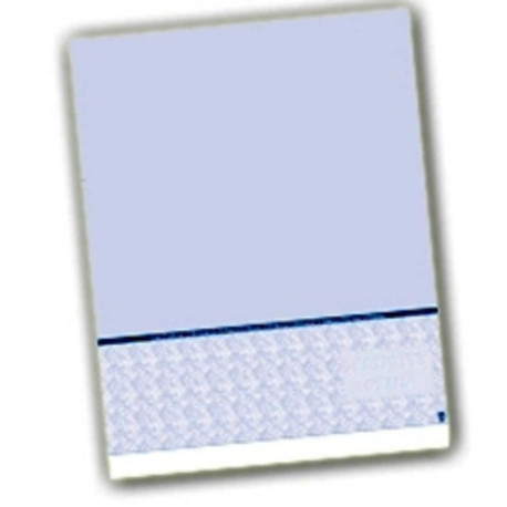 Check on Bottom, Perfs: 4" & 7 1/2” from Top, Blue, Troy Security Features