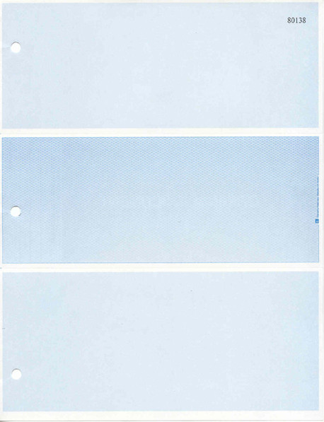 Solomon Accounts Payable preprinted, Blue Lattice Middle check stock
