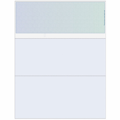 Check on Top, Perfs - 3 1/2" & 7" from Top, Blue to Green, 13 Security Features