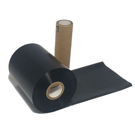 Wax Resin Ribbon: 1.18” x 2,953’ (30.0mm x 900m), Ink on Inside, High Density, Near Edge, $6.75 per Roll in 12 Roll Case Wax Resin Ribbon: 1.18” x 2,953’ (30.0mm x 900m), Ink on Inside, High Density, Near Edge, $6.75 per Roll in 12 Roll Case