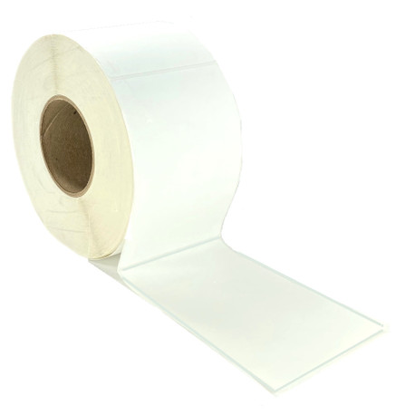 4" x 6", Thermal Transfer, Perforated, Roll, 3" Core, Coated, 12" Outer Diameter, Premium, 18.38 per 1000 Labels.