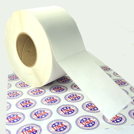 4" x 6", Direct Thermal, Non-Perforated, Roll, 3" Core, Coated, Premium, $33.84  per Roll in 4 Roll Case.
