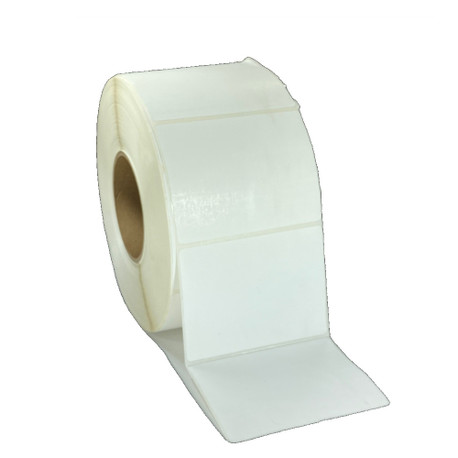 4" x 3", Direct Thermal, Perforated, Roll, 3" Core, Coated, Premium, $32.62 per Roll in 4 Roll Case