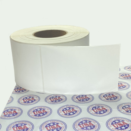 4" x 6", Direct Thermal, Perforated, Roll, 3" Core, Coated, Premium, $33.84 per Roll in 4 Roll Case