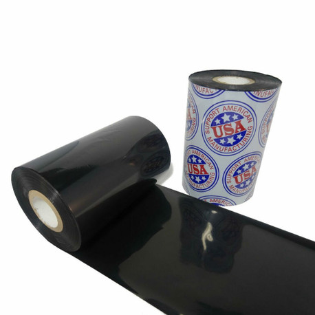 Wax Resin Ribbon: 1.77” x 2,297’ (45.0mm x 700m), Ink on Inside, High Density, Near Edge, $7.90 per Roll in 24 Roll Case