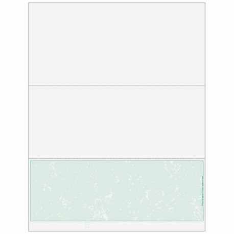 Check On Bottom, Green Wave, Perfs: 4", 7 ½" (1000 Checks)