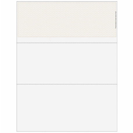 Check on Top, Perfs - 3 1/2" & 7" from Top, Burgundy to Tan, 13 Security Features (CP/615-BGT) - Front Check on Top, Perfs - 3 1/2" & 7" from Top, Burgundy to Tan, 13 Security Features (CP/615-BGT) - Front