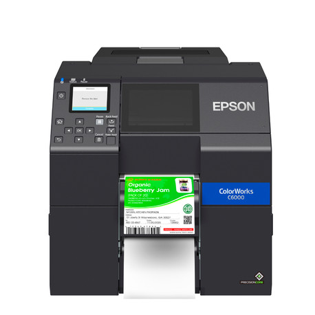C31CH76A9971 Epson ColorWorks C6000PU Label Printer - Front