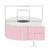 4" x 3", Thermal Transfer, Perforated, Roll, 3" Core, Coated, General Use, Pink, $29.50 per Roll in 4 Roll Case 4" x 3", Thermal Transfer, Perforated, Roll, 3" Core, Coated, General Use, Pink, $29.50 per Roll in 4 Roll Case