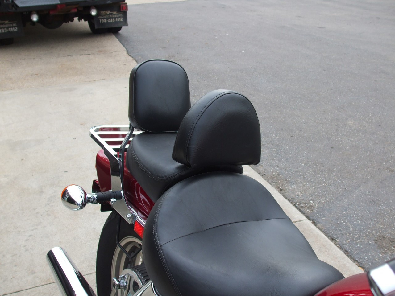 honda shadow spirit 1100 backrest