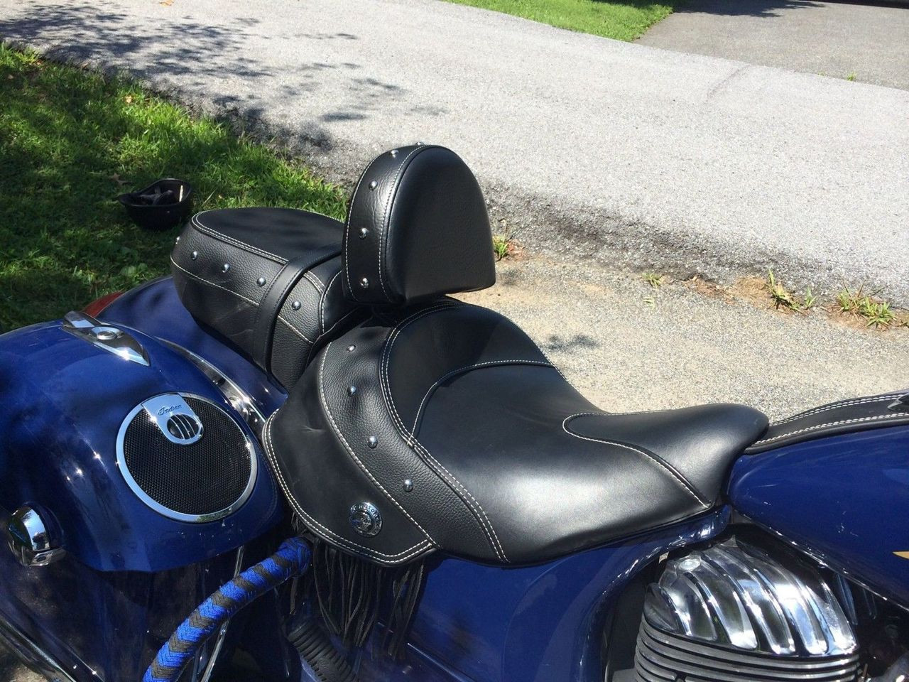 grasshopper motorcycle backrest