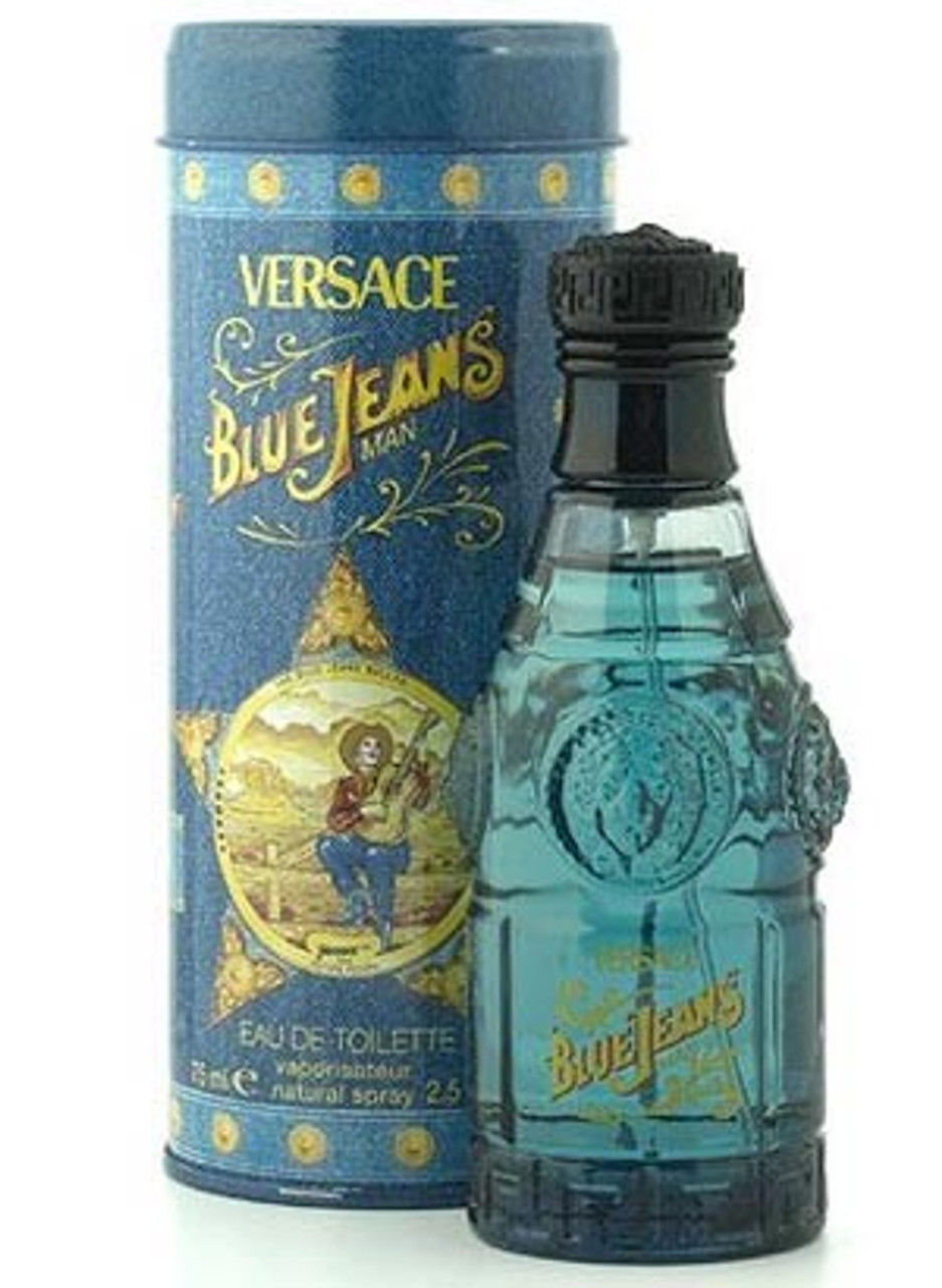 Blue Jeans 75ml Eau Toilette Forever Perfume (Bottle) for Versace Men - by de