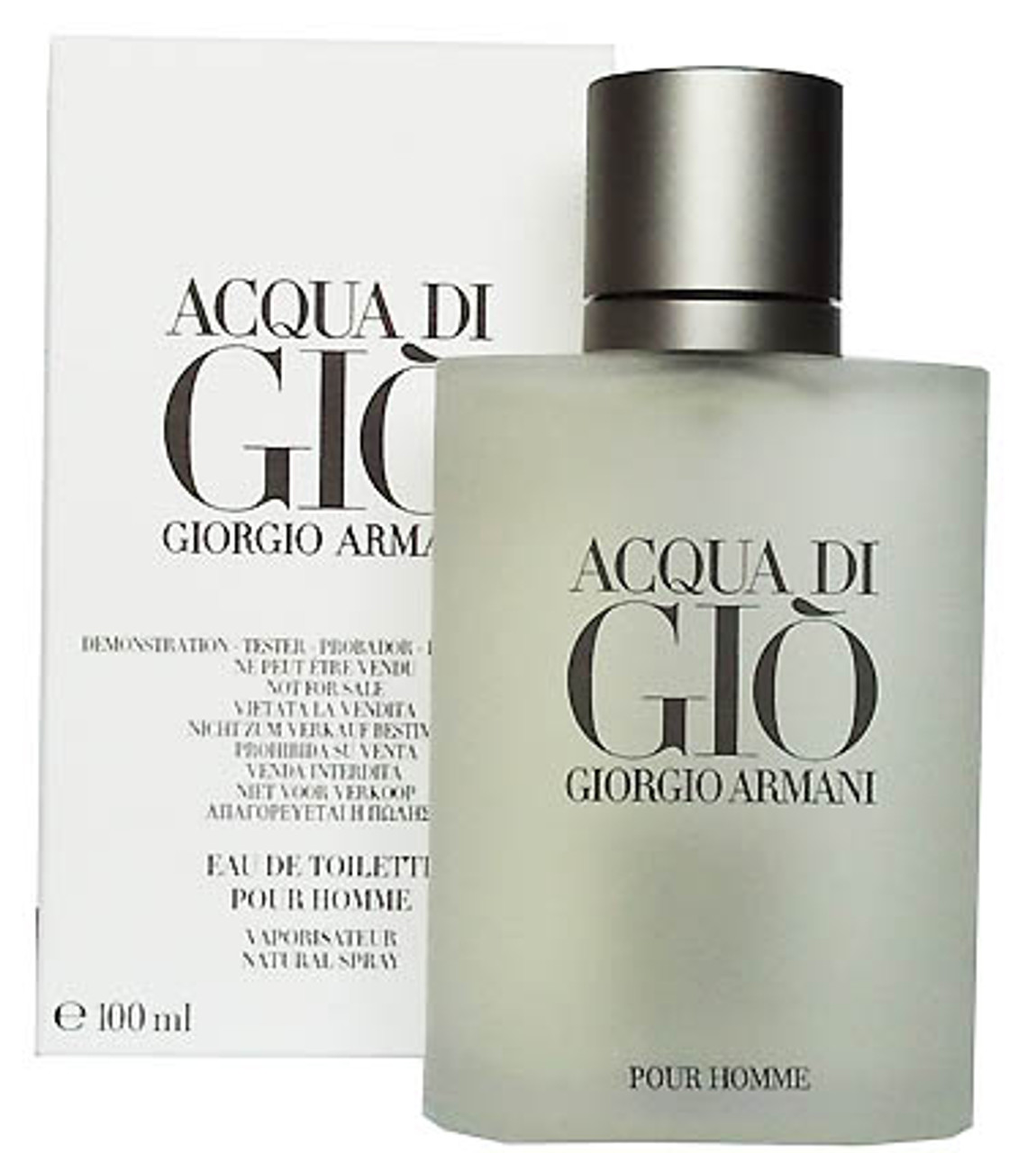 acqua di gio tester 100 ml