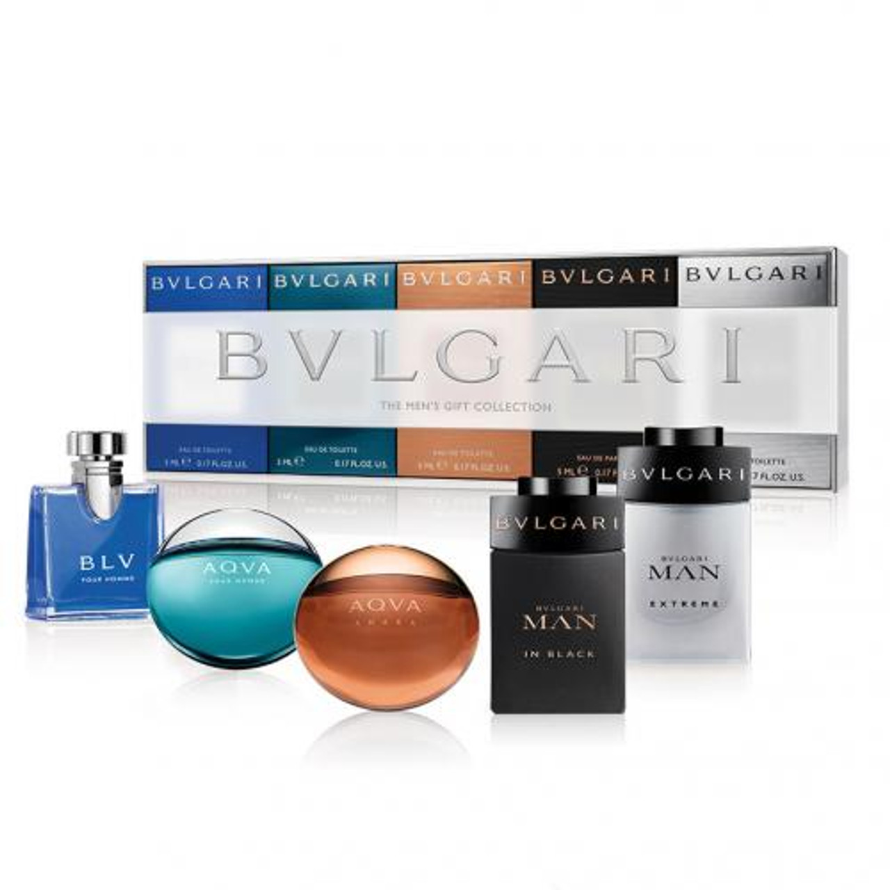 Men 5Pc by Bvlgari for Men (5ML) EDP 