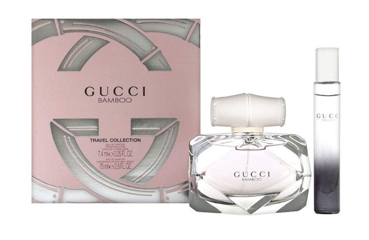 gucci bamboo travel collection